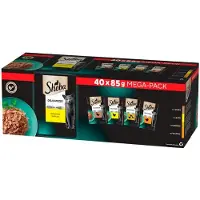 Sheba Variationspakke Med Vådfoder Til Katte Med Fjerkræ 40x85g