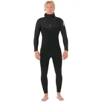 Rip Curl Dawn Patrol 6/4 Mm Langærmet Hætte Neopren-dragt Med Brystlynlås