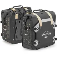 Givi STR.709B Canyon Sidetaske 2x35 liter brun