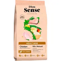 Dibaq Sense Low Grain Adult Mini Kyllinge Hundefoder 2kg