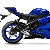 Leovince 15215bu Lv-10 Black Edition Yamaha Yzf-r6 06/18 Ikke-homologeret Slip-on Lyddæmper