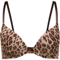Hunkemoller BH camel / ecru / mørkebrun