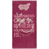 Otso Emoji Happiness Mikrofiberhåndklæde