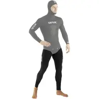 Seac Sub Black Shark Open Cell 7 Mm Spjutfiskebukser