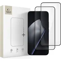 Tech-Protect Xiaomi 15T Glass Fit+ Skærmbeskyttelse Hærdet Glas - 2 stk. - Sort