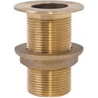 Maestrini Gs30755 1 1/4´´ Messing Forkromet Skroggennemføring