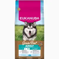 Eukanuba Grain Free Adult Large Breed, Havets Fisk, 12kg