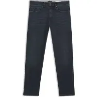 BOSS Maine-jeans med regular fit i blå denim med ekstra stræk