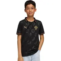 Puma Portugal 25/26 Special Edition Eusébio Jersey Youth, Clothing, Black/Matte Gold, 7-8Y
