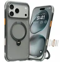 Torras iPhone 17 Pro Ostand Q3 Air MagSafe cover - Sort