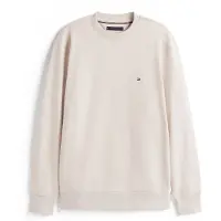 Tommy Hilfiger Sweatshirt 'Flag Embroidery' beige