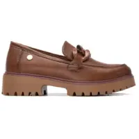 Xti Xtitil kvinder. 14449103-CAMEL Mokkasiner 144491 brun (41), 3-5 cm, Ingen, Casual, Klassisk