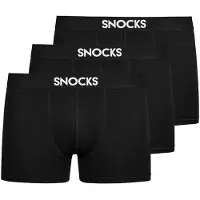 Snocks Boksershorts sort