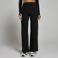Myprotein MP Tempo Wide Leg Leggings til kvinder – Sort - XL
