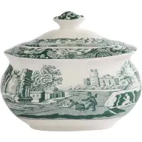 Spode Heritage Green Italian sukkerskål Grøn, 0,25 l