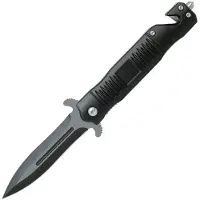 ABKT Tac Stiletto Linerlock A/O Black