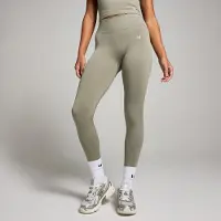 Myprotein MP Invisible Scrunch Seamless Leggings til kvinder – Deep Sage - XL