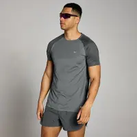 Myprotein MP Velocity mesh t-shirt til mænd – Mørkegrå - XS
