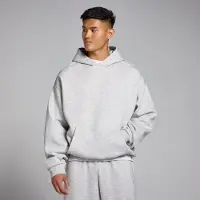 Myprotein MP Rest Day Oversized Hoodie til mænd – Light Grey Marl - XXXL