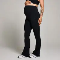 Myprotein MP Maternity Over the Bump Flared Leggings til kvinder – Sort - M