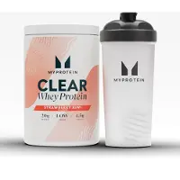 Myprotein Clear Protein-pakke - Shaker - Raspberry Lemonade