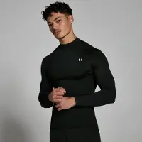 MP Training High Neck Long Sleeve Baselayer til mænd – Sort - S