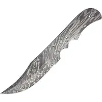 Knifemaking Skinner Damascus Blade