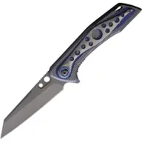 ElitEdge Linerlock A/O Black/Blue Alumi