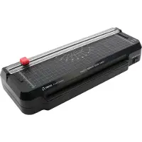 Olympia A 245 Combo, Kold/varm lamineringsmaskine, 300 mm/min, A4/A6, Etui, 3 min., Sort