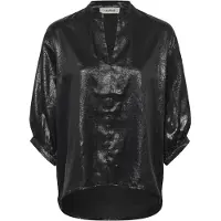 Soaked in luxury Bluse sort