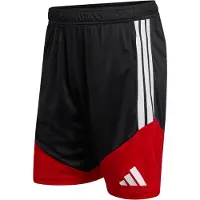 Adidas Sportsbukser 'DFB' rød / sort / hvid