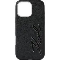 Karl Lagerfeld Smartphone-etui 'iPhone 16 Pro Max' sort