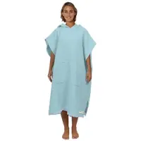 Ocean & Earth Waffle Hooded Poncho