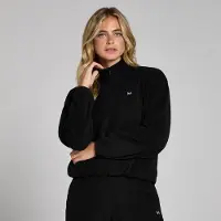 MP Funnel Neck 1/4 Zip Fleece til kvinder – Sort - L