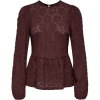 ONLY Shirts 'ONLGIAVANNA' choko