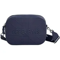 Pepe Jeans Pepe Jeanstil kvinder. PL0300030 Grace marineblå håndtaske (OSFA), Casual, Polyuretan