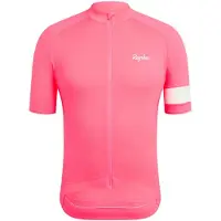 Rapha Core Lightweight Cycling Jersey - Pink - LARGE,