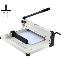 Vevor Papir Cutter 12" A4 Guillotine Papir Trimmer 400 ark Kapacitet Metal Base
