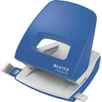 Leitz NeXXt Recycle hulapparat, 2 huls, 30 ark Blå