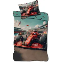 BrandMac Race Car 140 X 200 Cm (1029360) Sengetøjssæt