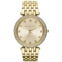 Michael Kors Dameur Darci – Guldskive og Armbånd med Krystal-detalje MK3216