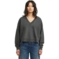 G-Star Washed Loose V Sweater - Grey - Women