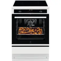 Electrolux 600 SteamBake Induktionskomfur 60 cm med pyrolyse SteamBake YIK66890NW