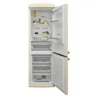 Frigidaire Electrolux 600 TwinTech NoFrost Køle-/Fryseskab 190.1 cm Retro Design FKB36GFEWT