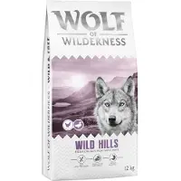 Wolf of Wilderness Adult "Wild Hills" And - kornfri - 12 kg: ny opskrift