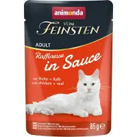 Animonda Vom Feinsten Økonomipakke: 24 x 85 g Adult Raffinesse i sauce - med kylling & and