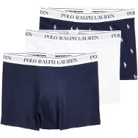 Ralph Lauren Boksershorts 'Classic' navy / hvid