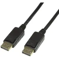 Logilink CV0076, 7,5 m, DisplayPort, DisplayPort, Hanstik, Hanstik, 4096 x 2160 pixel