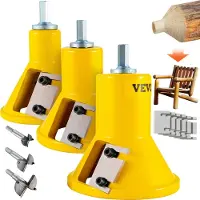 Vevor Tappskærer, 1"/25,4 mm &amp; 1,5"/38 mm &amp; 2"/50,8 mm, Premium aluminium- og ståltræmøbelskærer, med dobbelte lige klinger og knapskruer Home Master Kit, kommercielt startværktøj til hjemmet