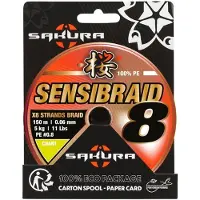 Sakura Sensibraid 8 Flettet Fiskesnøre 150 M